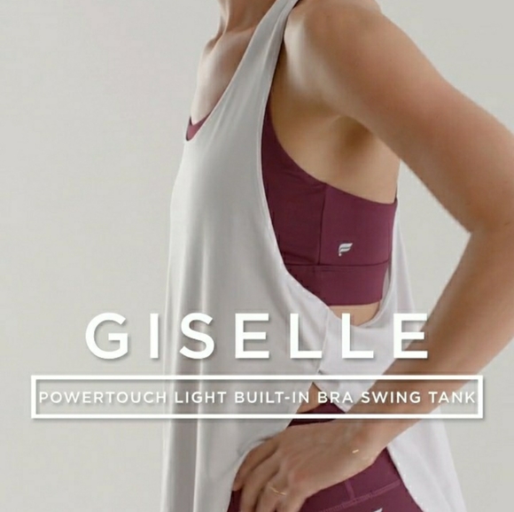 Fabletics Built-In Bra Swing Athletic Tank Top - Picture 7 of 10